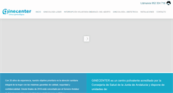 Desktop Screenshot of ginecenter.com